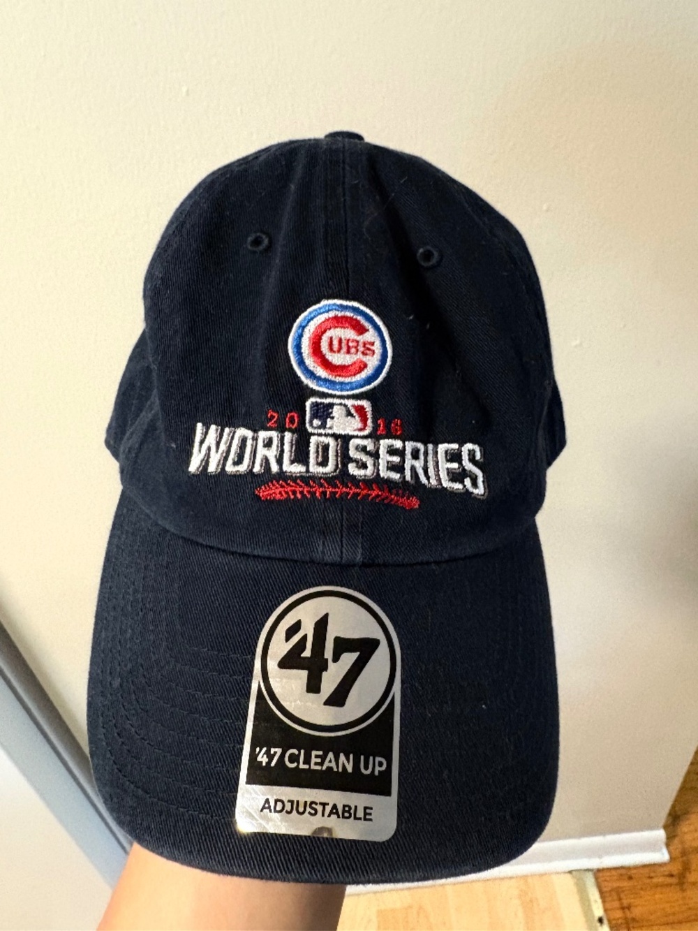 Cubs World Series Ball Cap Hat